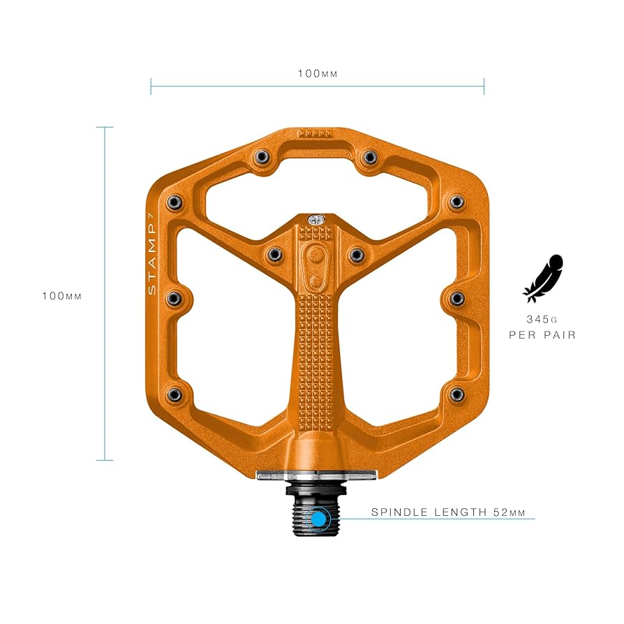 Stamp 7 Small Orange Limited Edition, Cranksets - Amazon Canada